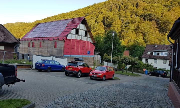 Dachstuebchen Gaststaette Biergarten